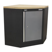 Sealey Modular Corner Floor Cabinet 865mm APMS60 Sealey - Dynamic Drive