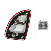 Hella Tail Light / Lamp W16W Left fits Renault Twingo II 2007-2014 1.2 1.5 1.6