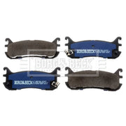 Borg & Beck Front & Rear Brake Discs & Pads fits Mazda MX-5 1993-1998 1.8