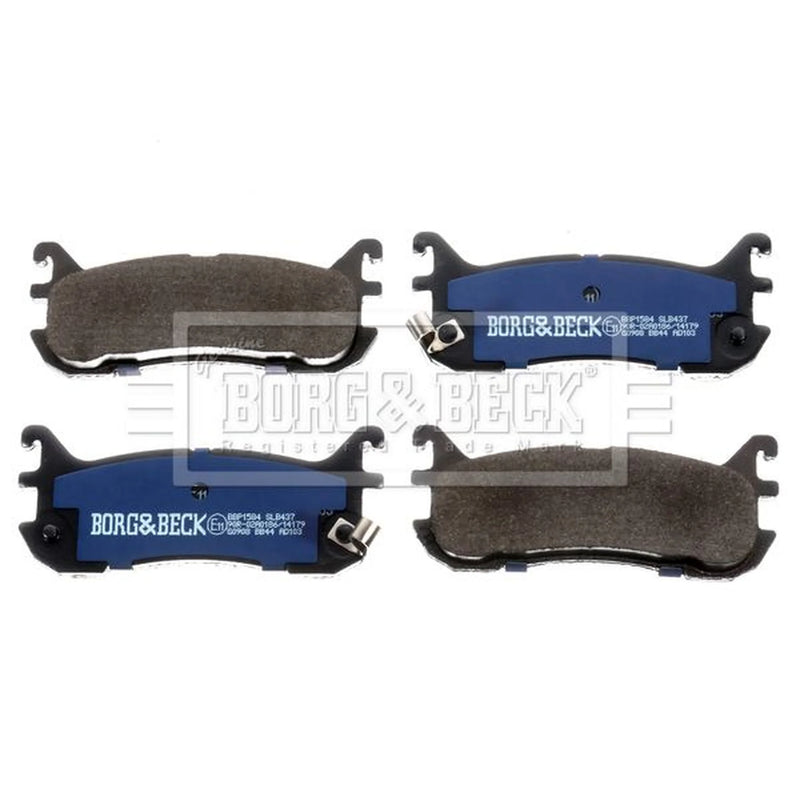 Borg & Beck Front & Rear Brake Discs & Pads fits Mazda MX-5 1993-1998 1.8