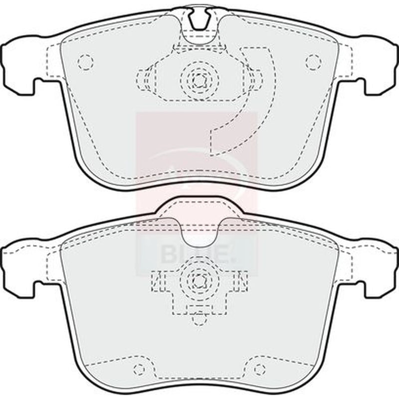 Apec Front Brake Pad Set PD3600