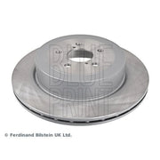 Blue Print 2 x Vented Rear Brake Discs ADS74323