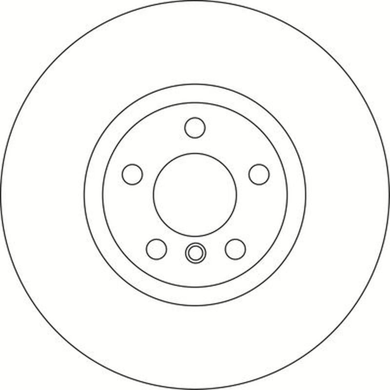 Abtex 2 x Vented Front Brake Discs BD1537V-x2