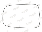 Summit Stick-On Standard Mirror Glass fits Honda Concerto LHS Summit - Bars 4 Cars