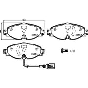 DON Front Brake Pad Set fits Audi A3 2012-2021 1.0 1.2 1.4 1.5 1.6 1.8