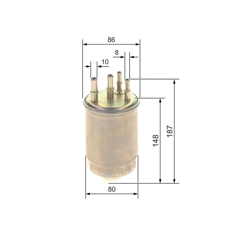 Bosch Fuel Filter Element F 026 402 244