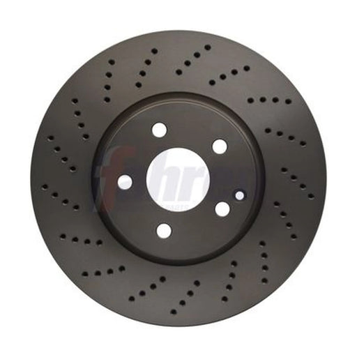 Fahren 2 x Perforated/Vented Front Brake Discs FBD6559-x2