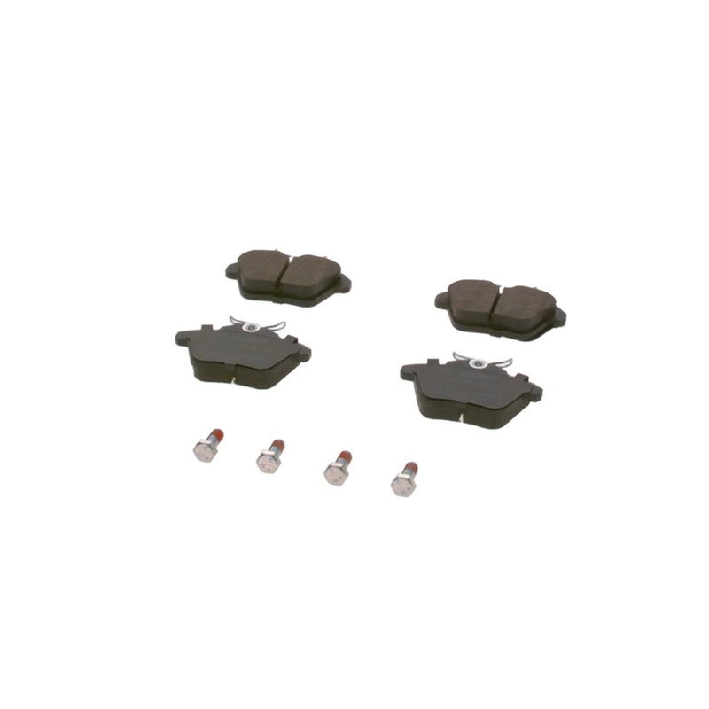 Bosch Front & Rear Pads fits Alfa Romeo 166 1998-2007 2.0 2.4 2.5 3.0 3.2