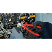 Draper Knipex 70 07 180 Fully Insulated S Range Diagonal Side Cutter, 180mm Draper - Dynamic Drive