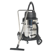 Sealey Vacuum Cleaner Industrial Wet & Dry 77L Stainless Steel Drum with Swivel Sealey - Dynamic Drive