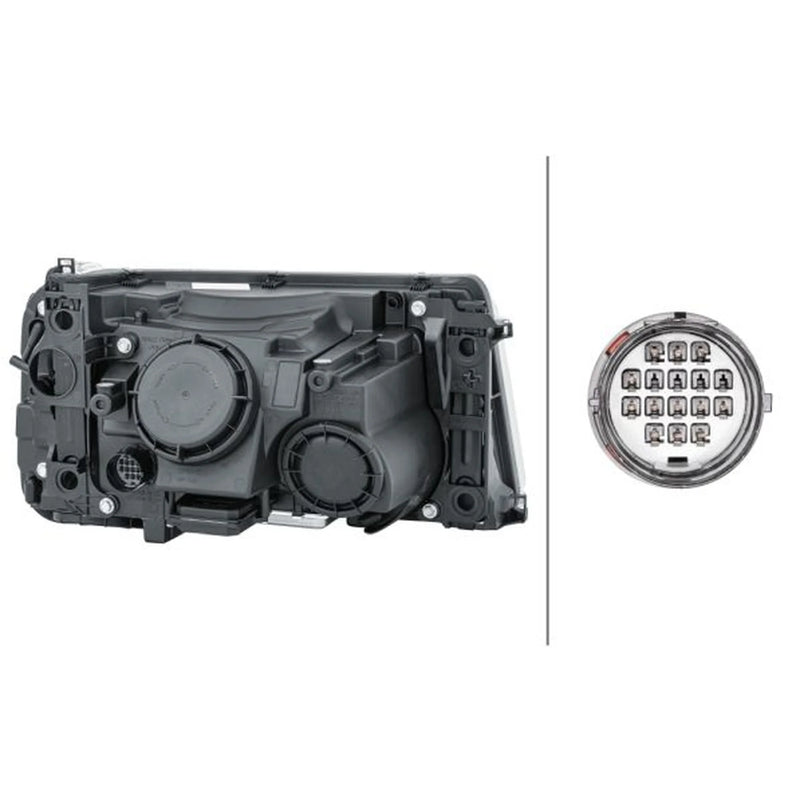 Hella Headlight Headlamp H8 Left fits Land Rover Range Rover Sport I 2005-2013
