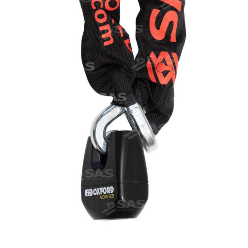 SAS Security Products SAS SAS Heavy Duty 2000x14mm Square Shackle Chain & Monster Padlock - Main Product Image | NN4 Online