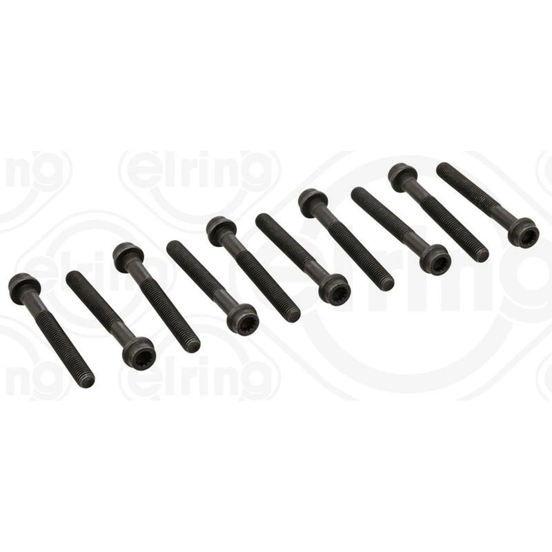 Elring Cylinder Head Bolt Set M12x1,75x102 fits Daewoo Korando 1999-2001 2.0 2.3