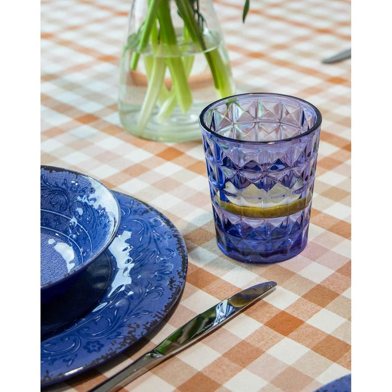 Gimex Stone Line Water Glass Azure 480ml 2 Pieces Gimex - Dynamic Drive