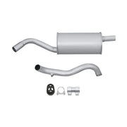 Hella End Silencer Rear fits Ford Escort 1990-1995 1.3