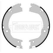 Borg & Beck Parking Brake Shoe Set BBS6466