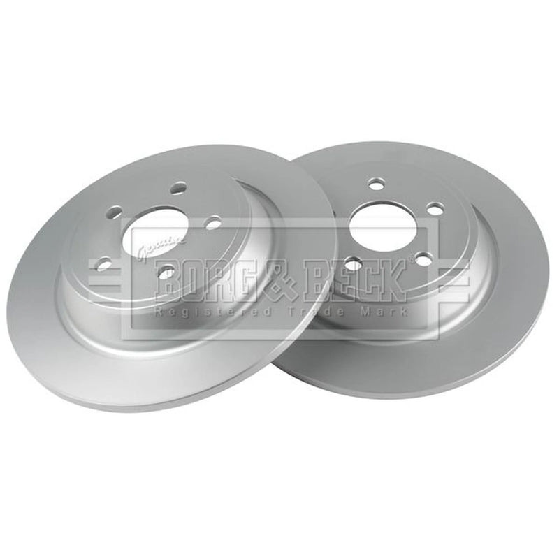 Borg & Beck Front & Rear Brake Discs & Pads fits Ford Kuga II 2019 on 1.5