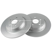Borg & Beck Front & Rear Brake Discs & Pads fits Ford Kuga II 2013-2019