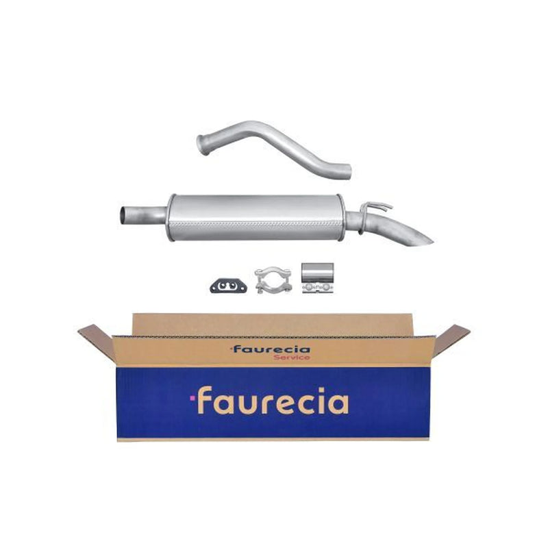 Hella End Silencer Rear fits Renault 21 1986-1994 1.7 2.0 2.1 2.2
