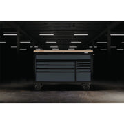 Draper BUNKER Workbench Roller Tool Cabinet, 10 Drawer, 56", Grey 08227 Draper - Dynamic Drive
