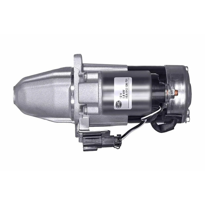 Hella Starter Motor 12V 0.8kW 8 Teeth fits Nissan 100NX 1990-1994 1.6