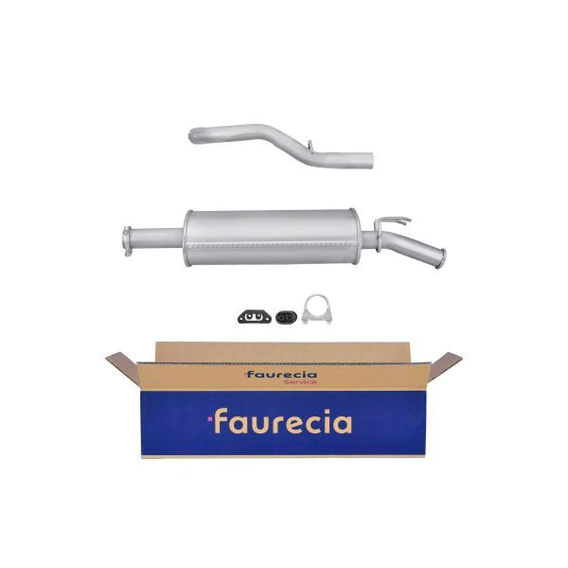 Hella End Silencer Rear fits Renault 9 1981-1988 1.2 1.4