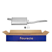 Hella End Silencer Rear fits Opel Corsa A 1982-1990 1.2