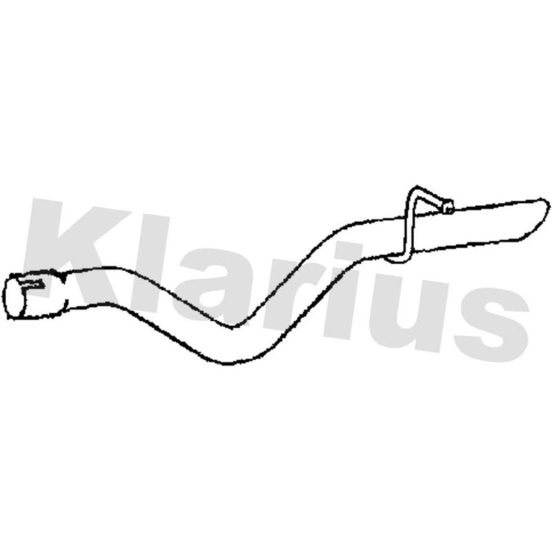 Klarius Exhaust Pipe OD fits Mercedes-Benz Vito / Mixto 2003-2014