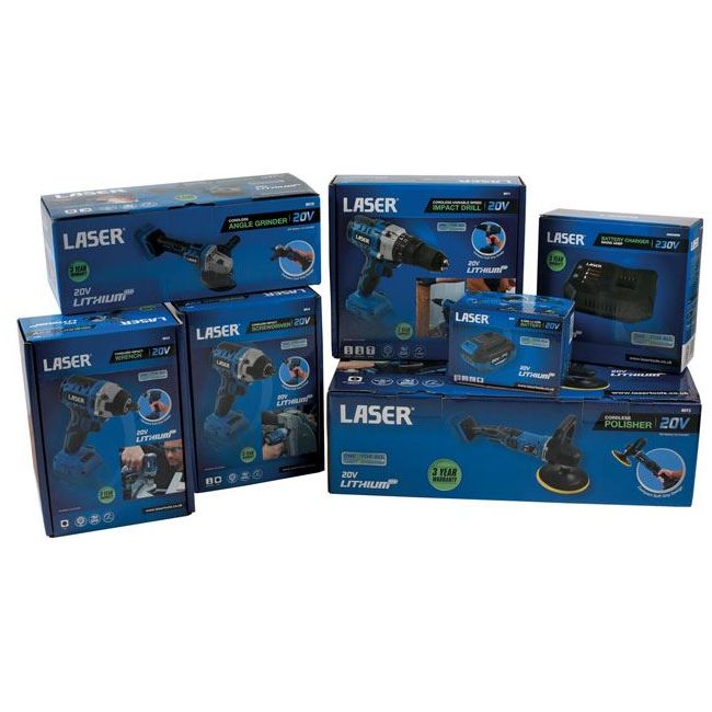 Laser High Torque Handle for Cordless Impact Drill 8074 Laser - Dynamic Drive