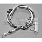 First Line Handbrake Cable Left Rear fits Opel Calibra A 1989-1997 2.0 2.5