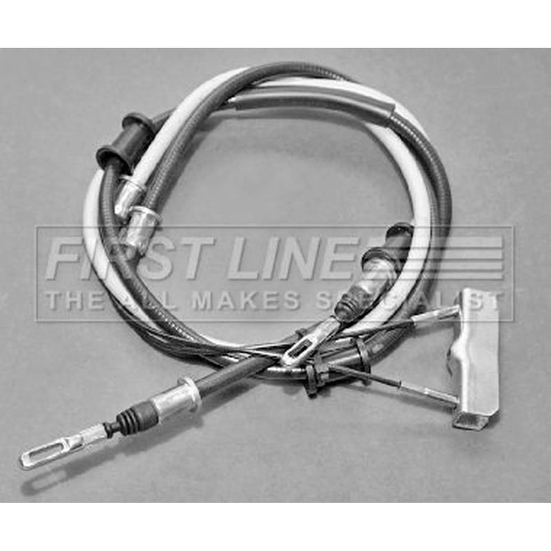 First Line Handbrake Cable Left Rear fits Opel Calibra A 1989-1997 2.0 2.5