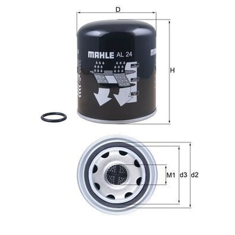 Mahle Mahle Compressed-Air System Air Dryer AL 24