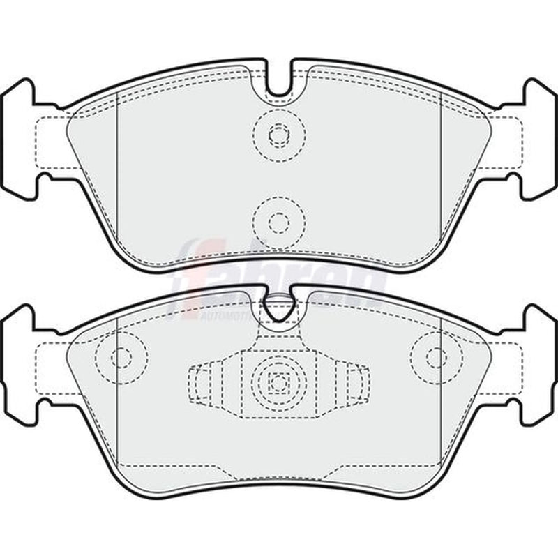 Fahren Front Brake Pad Set FBP3161