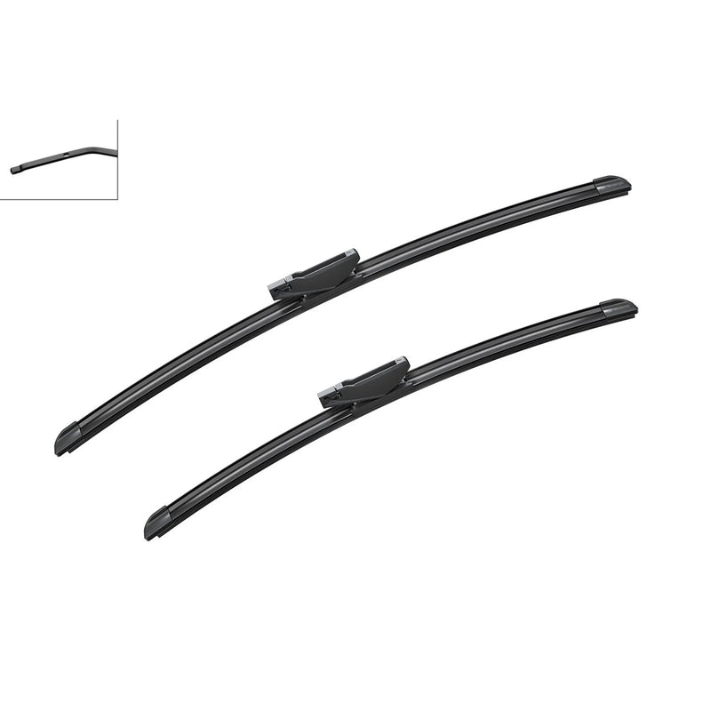 Bosch Aerotwin Wiper Blade Set 550mm + 475mm — A123S fits Dacia Duster 2017 on