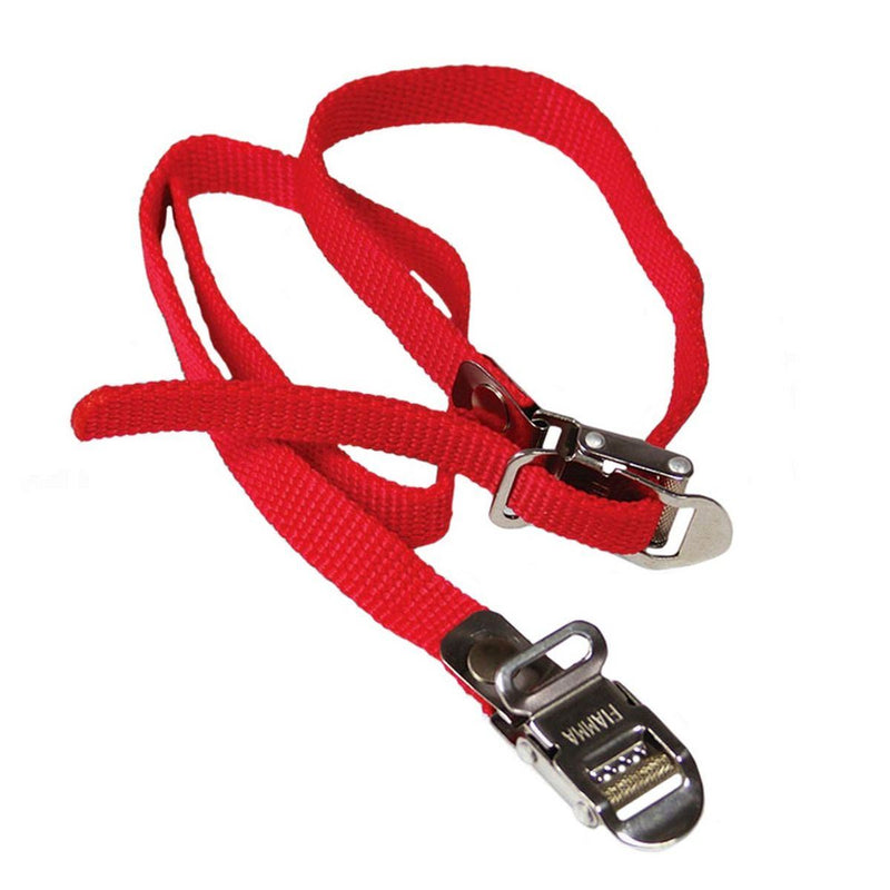 Fiamma Strap Kit Red Pair for Secure Bike Transport Fiamma - Bars 4 Cars