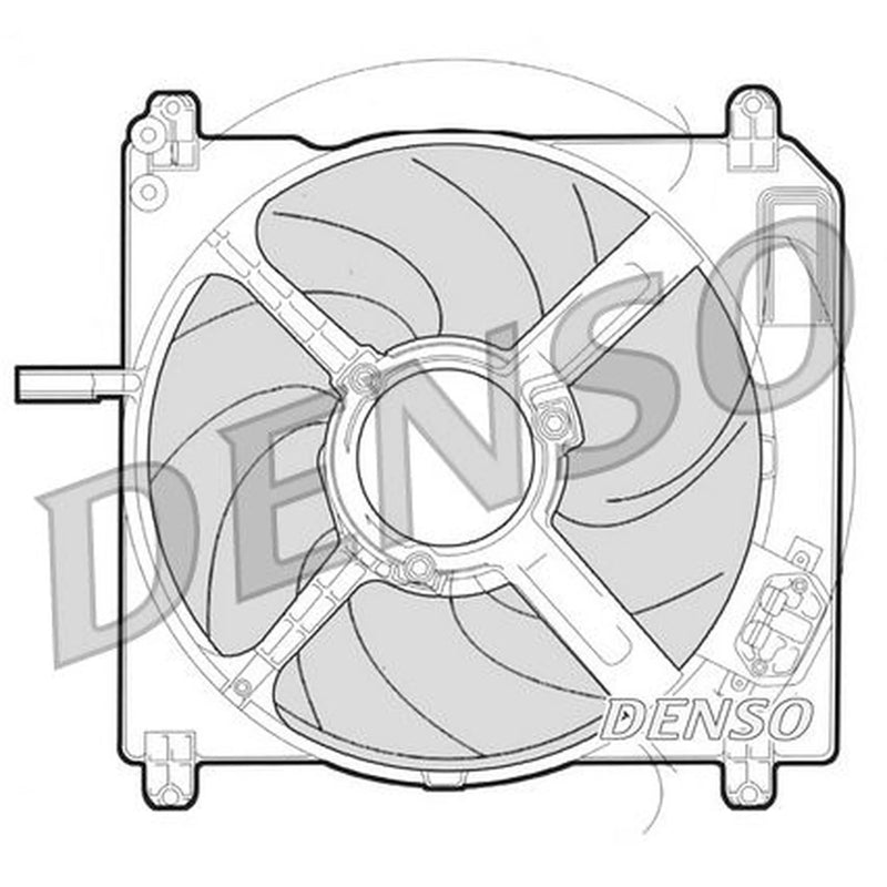 Denso Engine Cooling Fan fits Fiat Marea 1996-1999 2.0