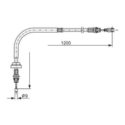 Bosch Handbrake Cable Centre Tunnel 1 987 482 878