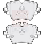 Apec Black Front Brake Pad Set fits BMW 1 2019-2020