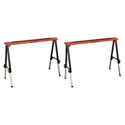 Sealey Fold Down Trestle with Adjustable Legs - Pair FTAL12 Sealey - Dynamic Drive