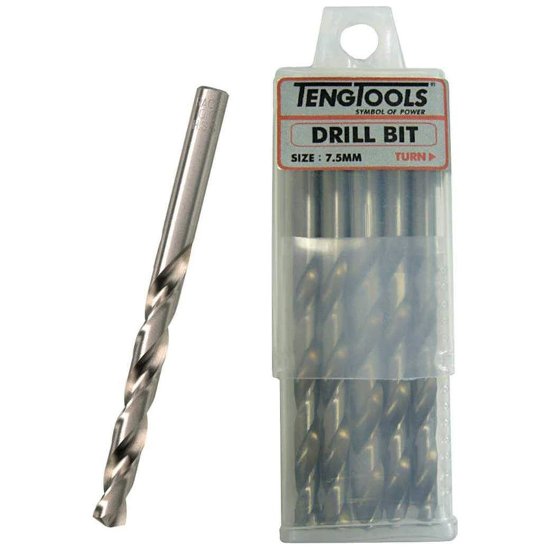 Teng Tools Drill Bits Fully Ground 11.0mm 5 pcs Teng Tools - Dynamic Drive