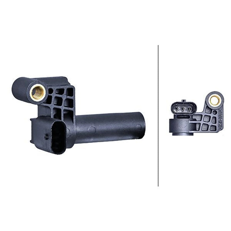 Hella Crankshaft Position Sensor fits Citroën Relay III 2011-2020 2.2