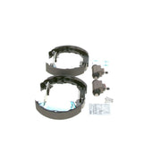 Bosch Brake Shoe Set Axle Kit fits Ford Focus I 1998-2005 1.8