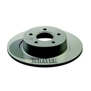 Juratek Rear Brake Solid Discs & Pads fits Ford Transit Connect 2002-2013 1.8