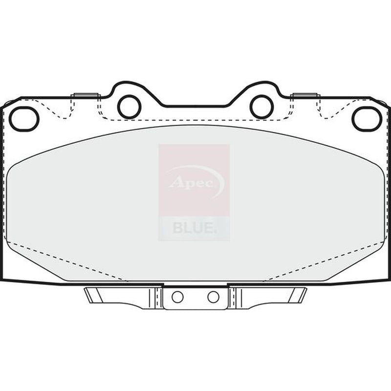 Apec Front Brake Vented Discs & Pads fits Subaru Impreza 1996-2008 2.0 2.5
