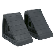 Sealey Rubber Wheel Chocks 1.8kg - Pair WC01 Sealey  - Dynamic Drive