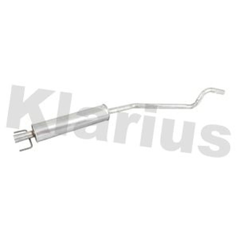 Klarius Box With Centre Pipe Centre fits Opel Astra H 2004-2010 1.6
