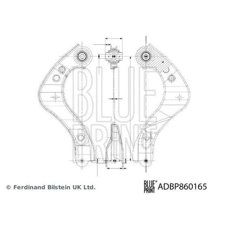Blue Print Control/Trailing Arm Upper ADBP860165