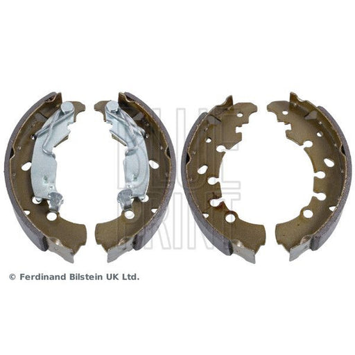 Blue Print Brake Shoe Set Axle Kit Rear fits Fiat Fiorino 2007 on 1.4