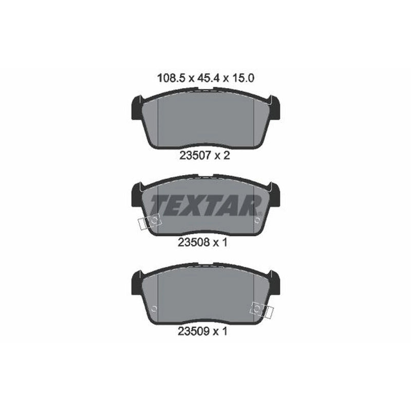 Textar Front Brake Pad Set 2350701