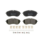 Brembo 4 x Front Brake Pad Set fits Man Tge 2017-2024 2.0